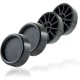 ΠΕΛΜΑ ΗΠΡ ROLLER 00681 (4τμχ) ΜΑΥΡΑ